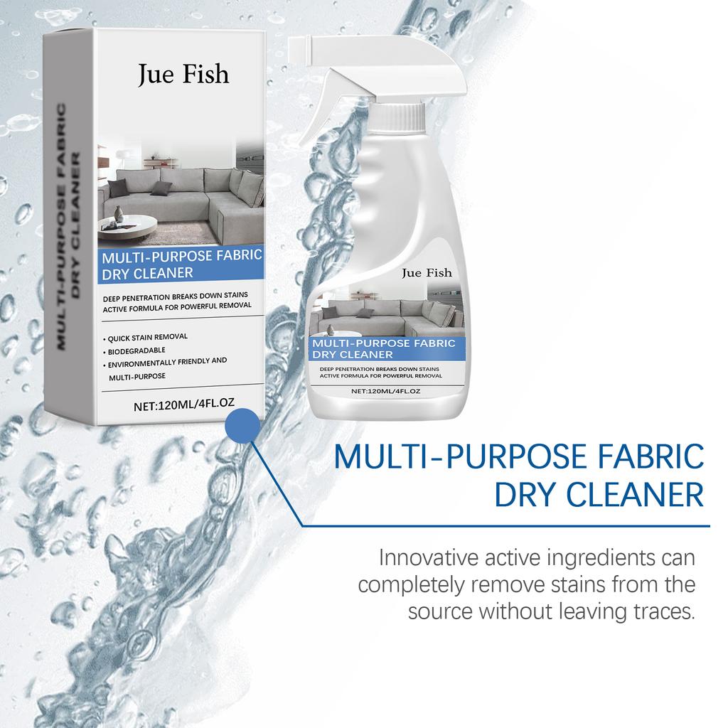 Čistič látkových pohovek Odstraňovač skvrn na čalounění Sprej Víceúčelový Hloubkové čištění Rychle působící Na pohovku Nábytek Domácnost 120ml