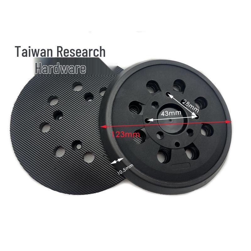 5-inch 8-hole Self-adhesive Sanding Pad for Electric Polishers and Grinders