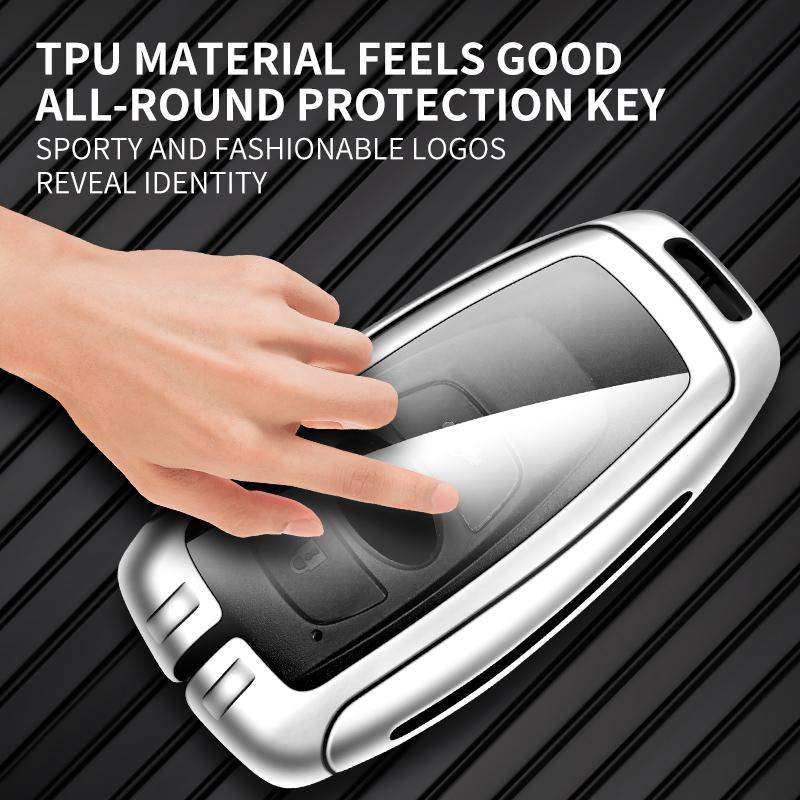New Zinc Alloy Car Key Case Cover Protector Shell For Subaru Brz Sti Xv Sv Forester Legacy Outback Crosstrek Impreza Wrx Ascent