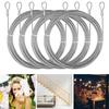 1/10M Stainless Steel Wire Canopy Rope DIY Pull Cord Wire Ropes Fishing Lifting Cable Hanging Clothes Rustproof Hardware Tools