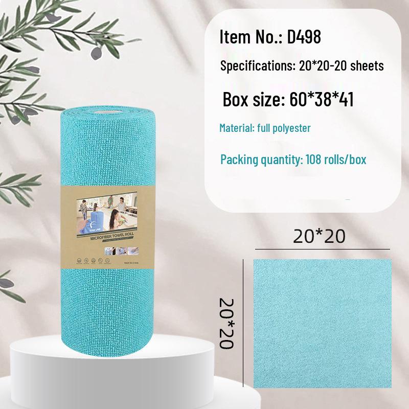 Thick Tearable Kitchen Towels - Absorbent & Easy-to-Clean Dishwashing Wipes