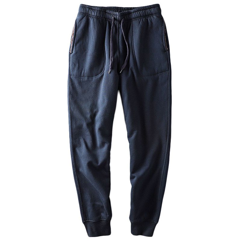 Men's Winter Lambskin Thickened Export Original Pants