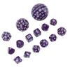 Set di 15 dadi poliedrici da 3 a 100 facce Set completo di dadi poliedrici per giochi da tavolo giochi di ruolo