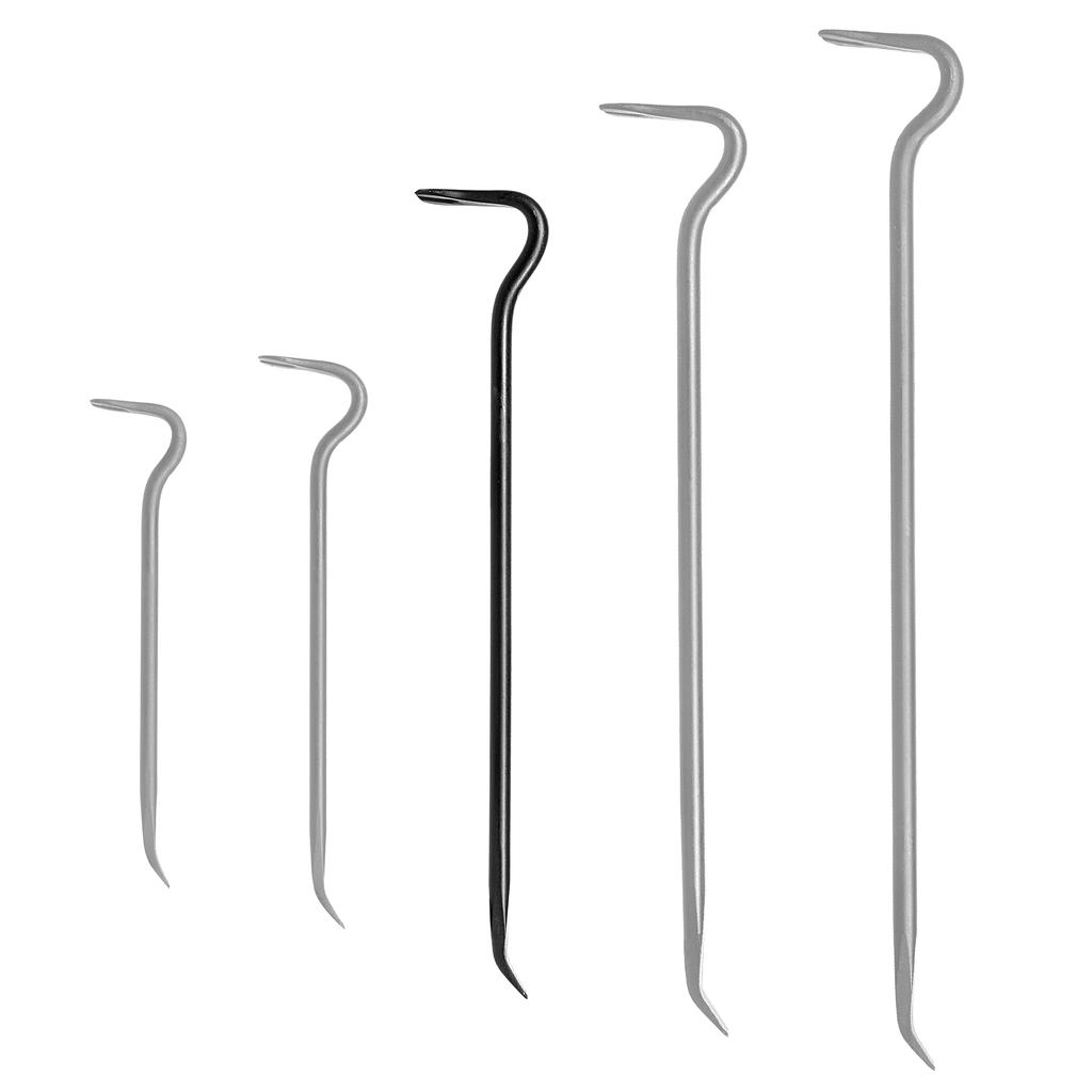 KADAX Bent Forged Crowbar 700 mm Breszka Brecha Stavební drapák na vytahování hřebíků