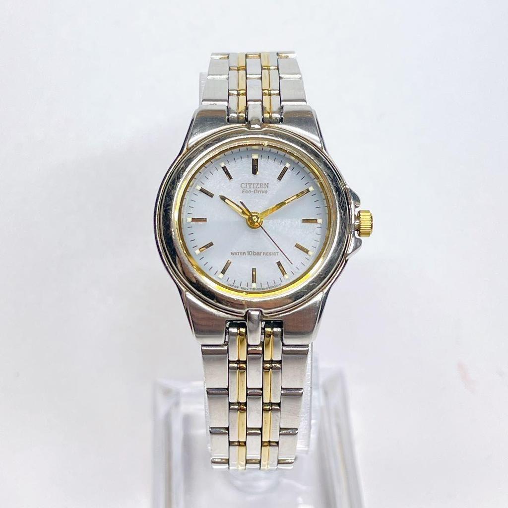 Used 56 CITIZEN Citizen Eco-Drive e030-16261 Watch Combi