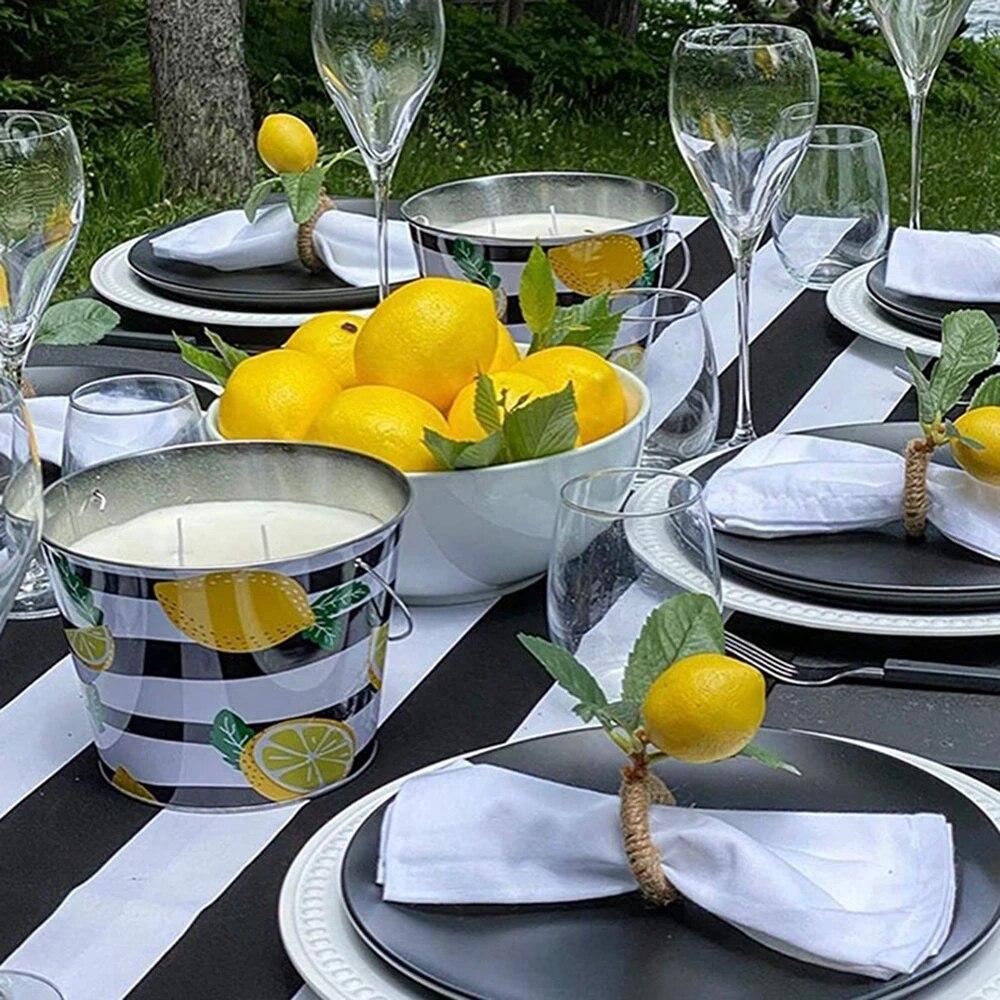 Kroužky na ubrousky 4ks ručně vyráběné s vínem pro svatební hostinu