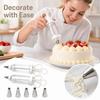 Icing Piping Set - Cream Dispenser for Baking and Decorating