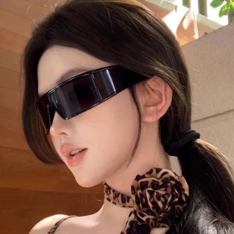 New Headband Sunglasses For Women's High-end Sunglasses Fashionable Pography Anti-ultraviolet Sunglasses 61