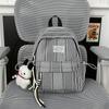 Schoolbag New College Style Female Student School Bag Junior High School College Student Casual Backpack Fashion Versatile Large Capacity Backpack