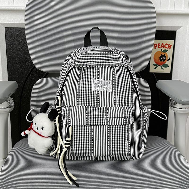 Schoolbag New College Style Female Student School Bag Junior High School College Student Casual Backpack Fashion Versatile Large Capacity Backpack
