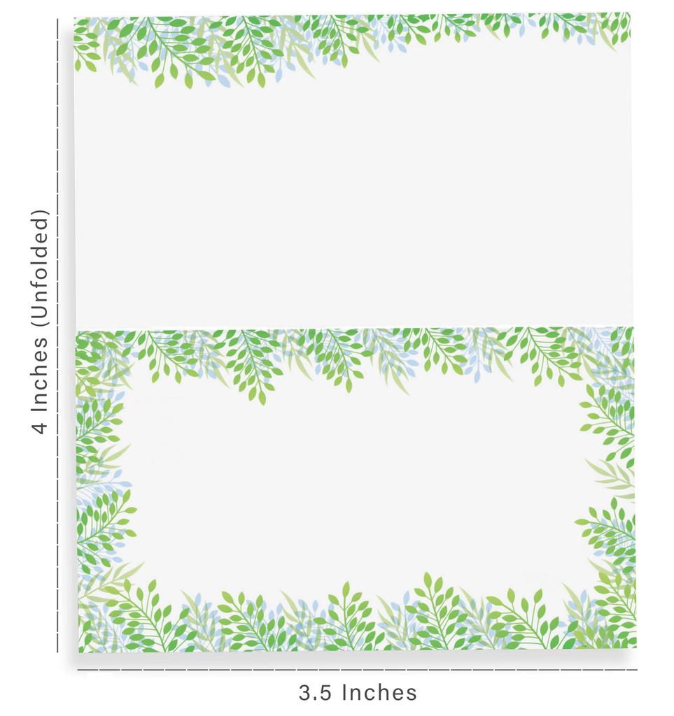 Inkdotpot Pacote com 24, cartões de mesa de tenda impressos para configuração de mesa para casamento, cartões de acompanhante com nome de casamento