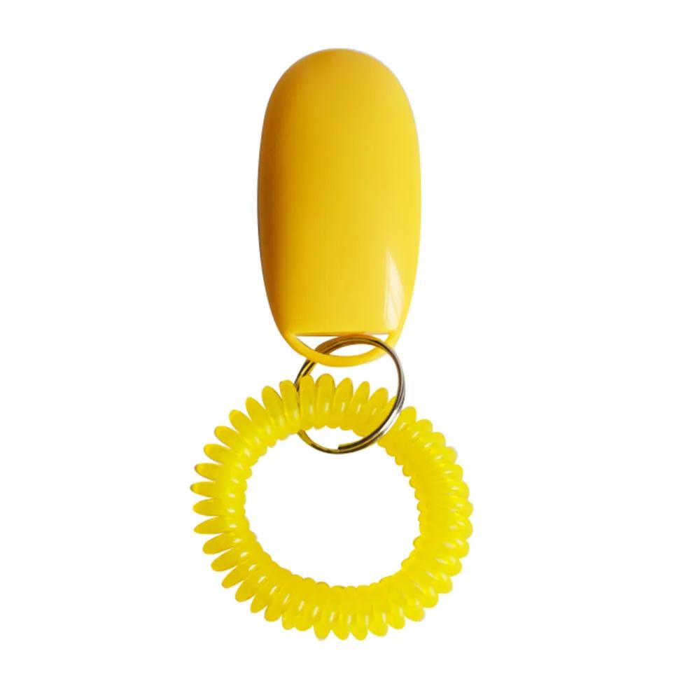 Hot Sale Portable Dog Button Clicker Sound Trainer Pet Training Tool Wrist BAccessory Pet Products Accessories Dog cat Supplies