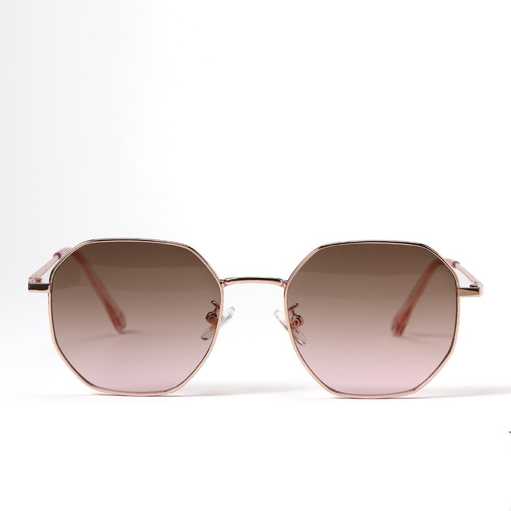 Lunettes 63020 Visage Large Prise de Vue Physique Lunettes de Soleil Adulte, Lunettes de Soleil en Métal