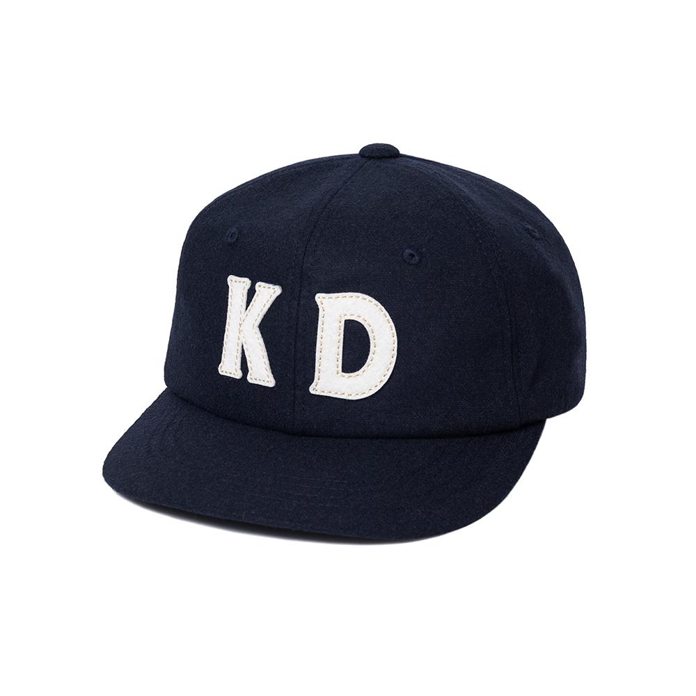 KODAK Wool Vintage Flat Brim Cap Navy