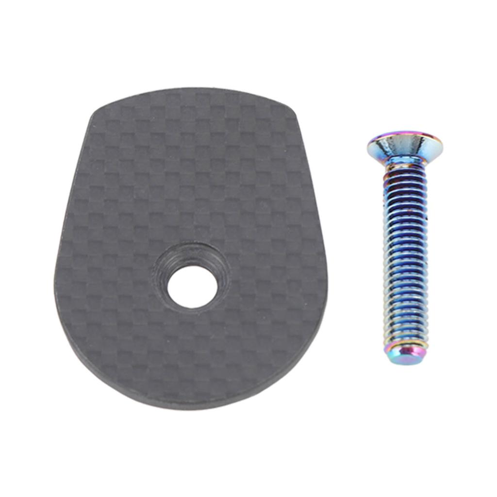 Carbon Fahrrad Vorbau Kappe Fahrrad Steuersatz Abdeckung mit Ti Schraube für Canyon H31 H11 H36