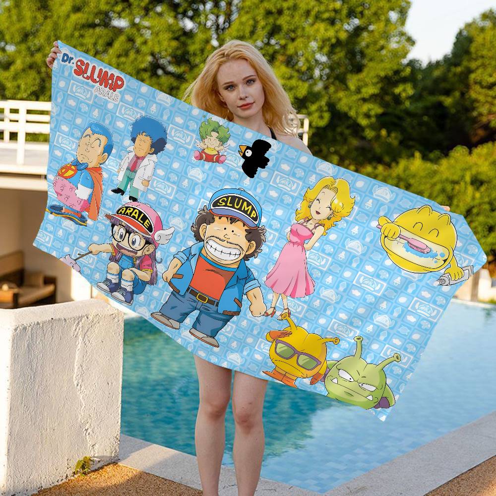 Dr S-Slump Anmie Big Microfiber Beach Towels Quick Dry Towel Sand Beach Towels Pool Towel for Travel Swim Pool Yoga