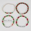 Festive Love Christmas Crystal Beaded Bracelet