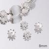 Alloy Flower Tray Spacer Accessories Charms Pendant For Jewelry Making DIY Earring Necklace Bracelet