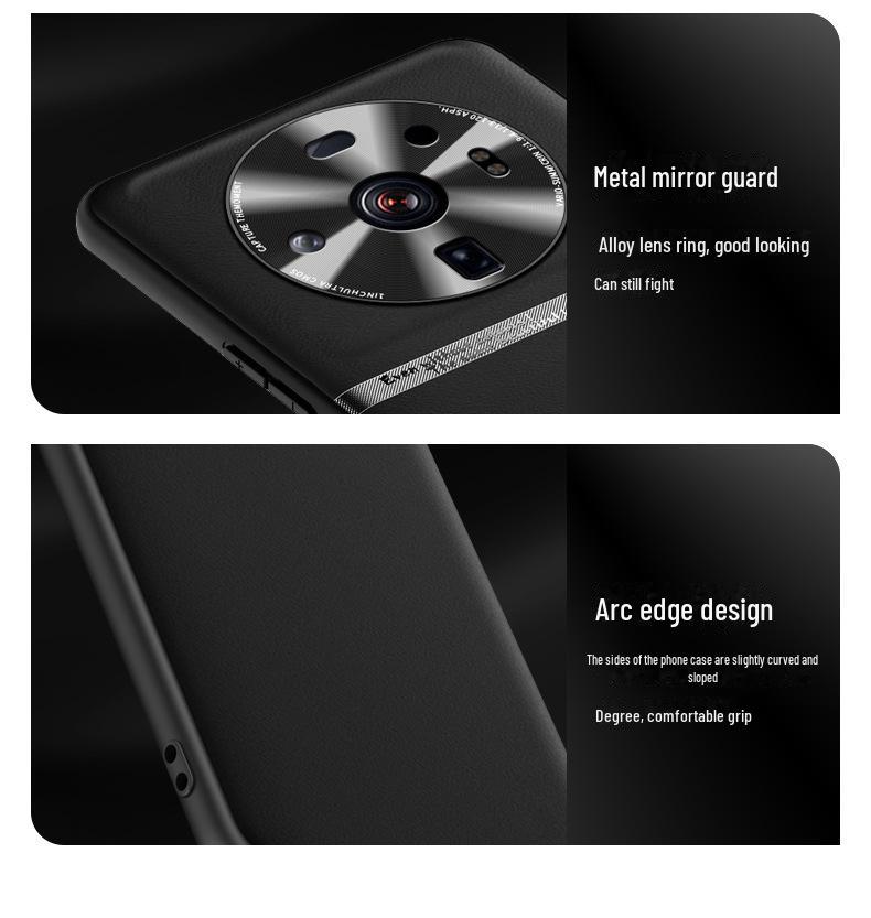 Xiaomi 12sUltra Liquid Leather Case: Anti-Fall, Anti-Fouling, Protective Cover, One-Piece Shipping