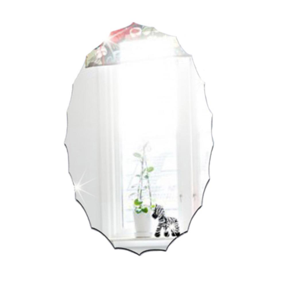 High Definition Wall Mirrior Sticker Removable Hanging Decorative Mirrors  Hotel