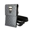 Karl Lagerfeld Ikonik Monogram Silver MacBook Case