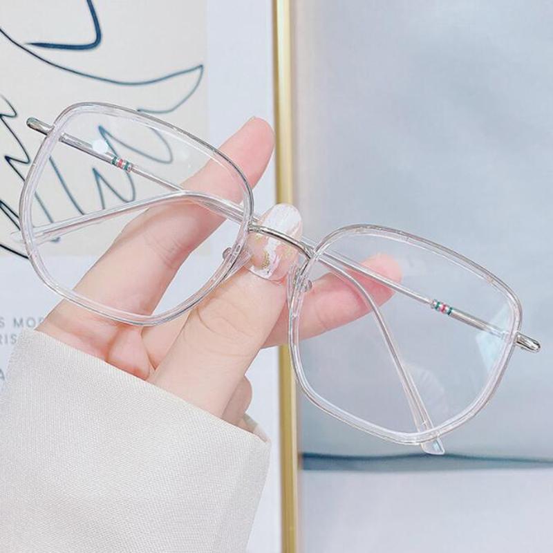 Fashion Square Frame Myopia Glasses Women Optical Eyewear Prescription -1.0 to -6.0 Lightweight Comfortable