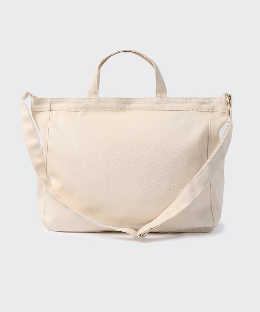 Musinsa Standard Canvas Wide Two-Way Tote Bag [Ivory]