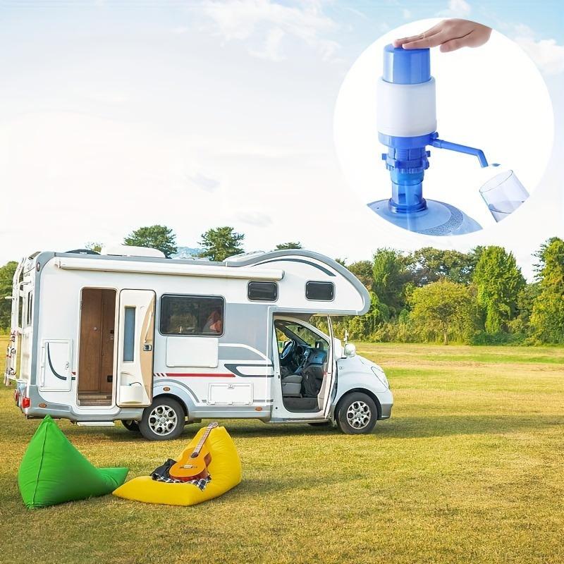 Manual Water Dispenser Pump for 3 & 5 Gallon Bottles - Portable Hand-Operated Water Pumping Device, BPA-Free, No Battery or Electricity Needed