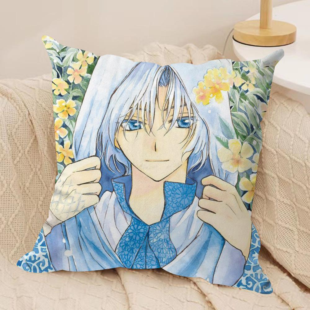 Y-Yona Of The Dawn Cushion Cover Soft Plush Double-Sided Decorative Pillow Cover Cozy Sofa Cushion Case Living Room Home Gift