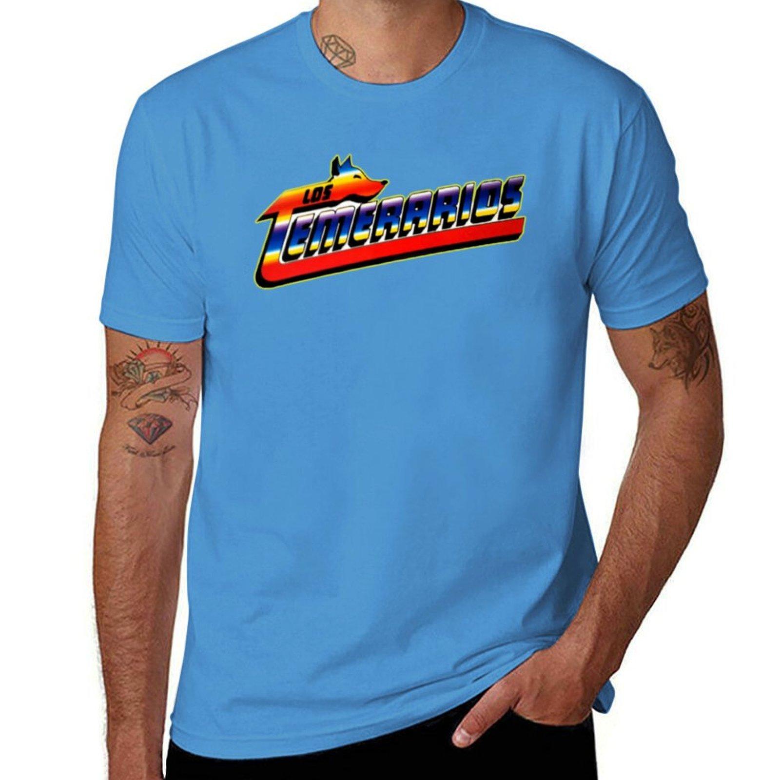 los temerarios T-Shirt sweat sports fans mens graphic t-shirts hip hop S