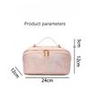 Chinese Style Embroidered Makeup Bag for Women, New Ins Large Capacity Commuting Storage Bag, Home High-end Handheld Wash Bag