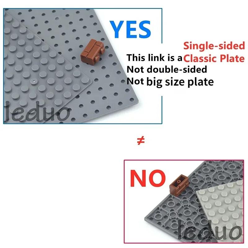 Classic Base Plates City Street Road Plate Building Blocks Figures Construction Toys 32*32 32X32 Dots Baseplates Plastic Bricks