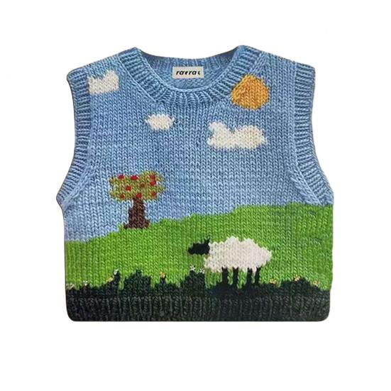 Mouse Pad Wear Resistant Anti-slip Thickened Creative Cute Knitted Sweater Keyboard Mouse Pad Decoration
