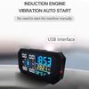 TPMS Solar Digital Tlak v pneumatikách Hodiny zóny teploty v pneumatikách Interní a externí senzory Volitelný měřič tlaku v pneumatikách Životnost 2-5 let