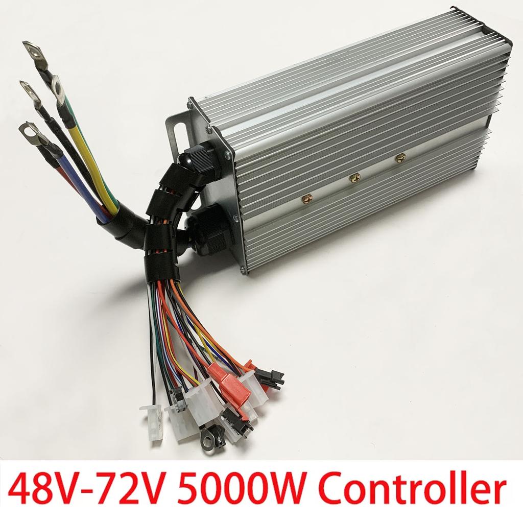36V 48V 52V 60V 72V 2000W 3000W 5000W 80A E-Fahrrad Controller Bürstenloser Motor Dreirad Controller Für E-Roller Motorrad