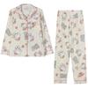Cute cartoon Hello Kitty pajamas women's spring and autumn long-sleeved suit sweet age-reducing women's loungewear