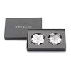 Nousaku "Honno Kimochi" Gift Set (Chopstick Rests - "Hanabana" Plum & Cherry Blossom, Set of 2) 100% Tin. Adorable Flower-shaped Chopstick Rests In a