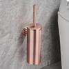 Stainless Steel Bathroom Toilet Brush Holder Accessories Black Toilet Brush Wall Mounted WC Cleaner Brush FR07