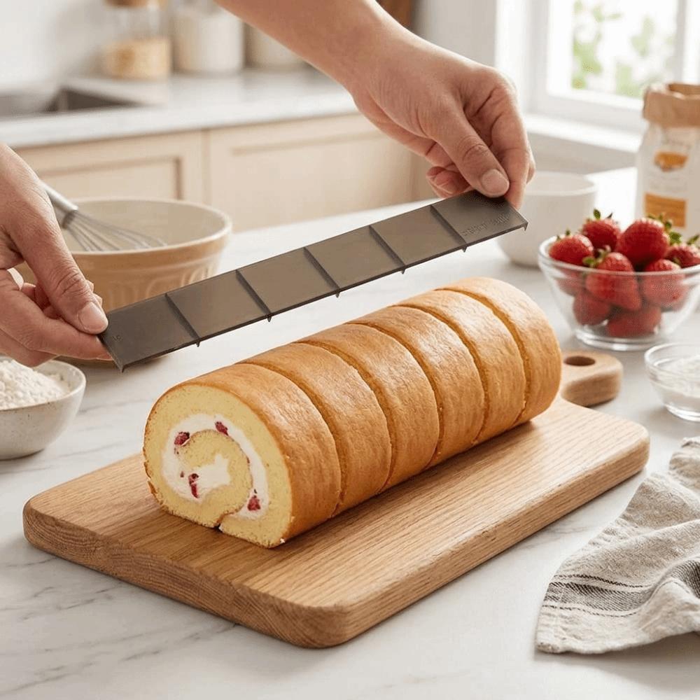 Uniform Division Baking Ruler Multipurpose Cake Divider Cake Roll Slicing Ruler  Home Baking