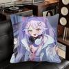 Tenko Shibuki Anime Pillow Case Square Pillow Bedroom Sofa Leisure Comfort Cushion Car Home Decoration