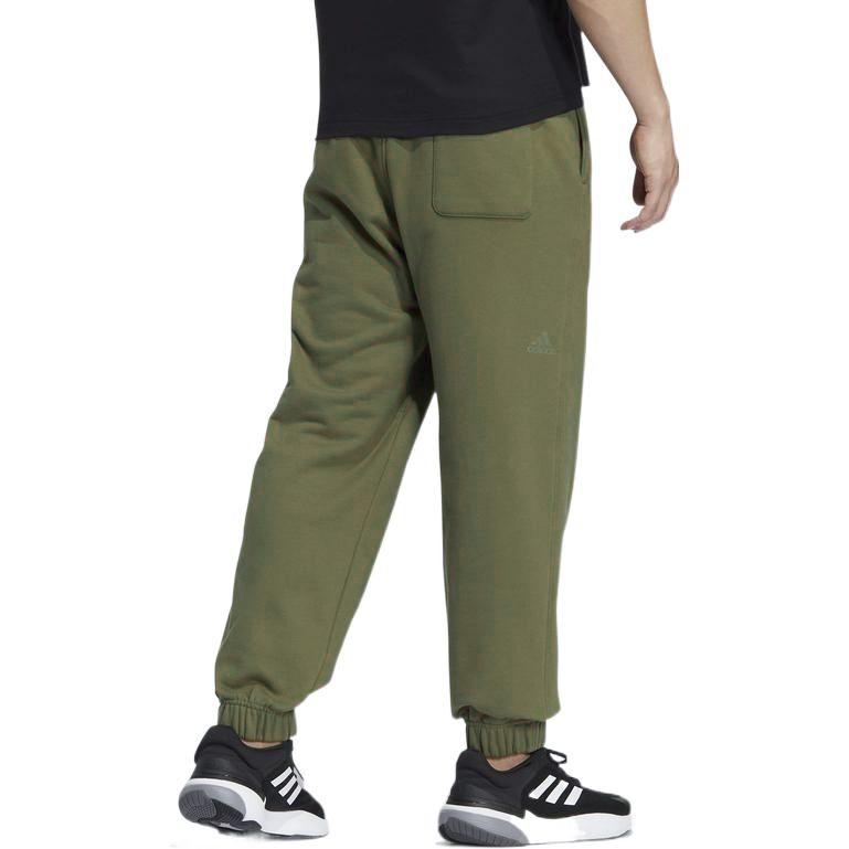 adidas Knitted Sweatpants Men's Dark Olive Green IB2764