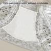 Damunderkläder i bomull med spetskant och blommigt tryck, sömlösa hipster-trosor, mjuka, söta, andningsbara trosor