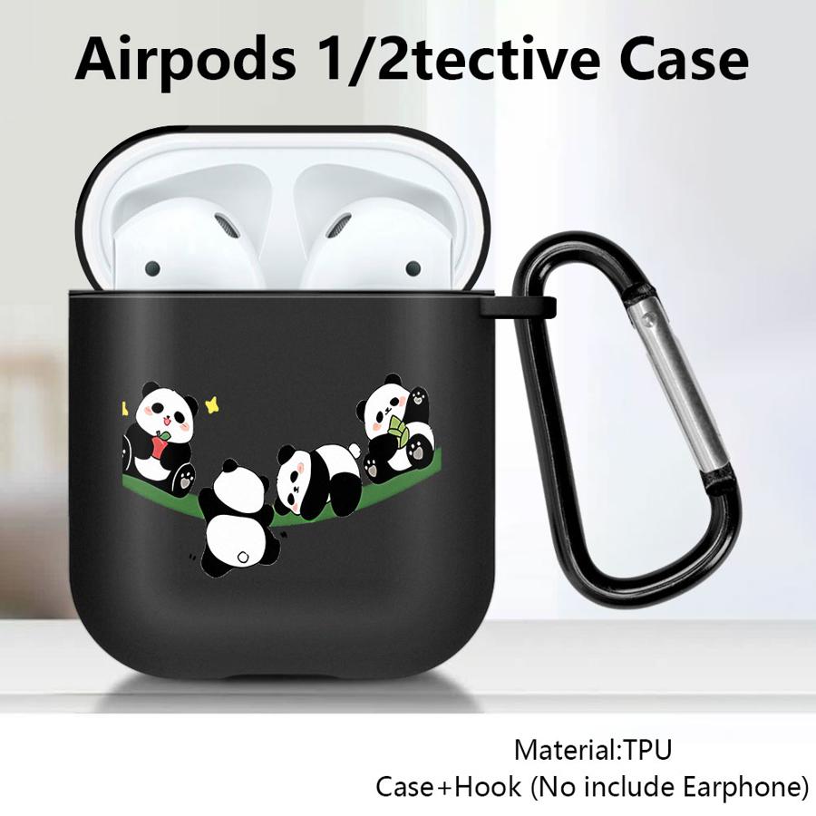 Cartoon Cute Panda Case For Airpods Pro3 Pro 4 2 3 1 Pro2 Earphone Cases Cover