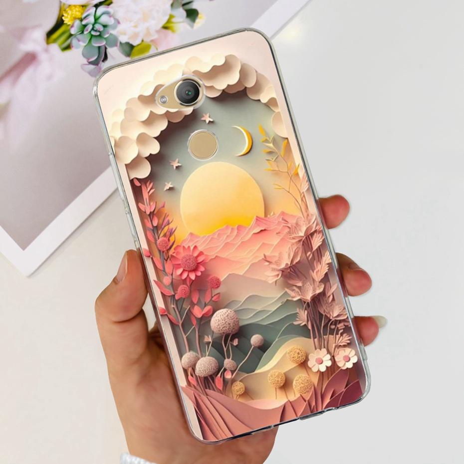 Schöne Hülle mit Aufdruck für Sony Xperia XA2 Ultra / Xperia XA2 Weiche Silikon-TPU-Rückabdeckung für Sony XA 2 2Ultra Handyhüllen