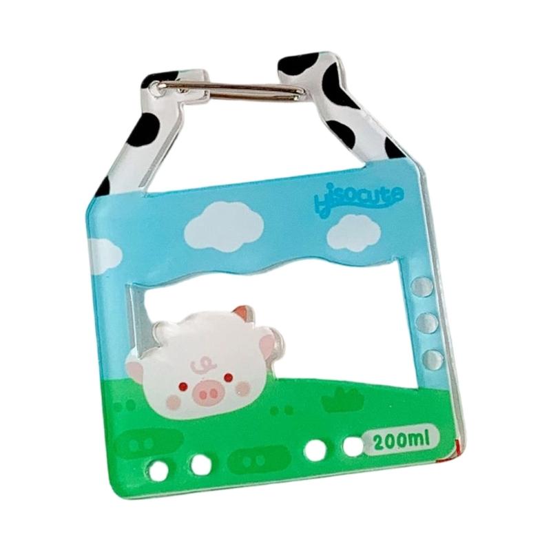 

Cartoon Burger And Chips Carabiner Clip With Secure Lock Fashion Keychain Key Holder For Daily Essential