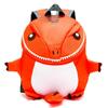 Mochila Avect Monstro Dinossauro e Animal para Escola e Crianças Unisex, Design, Fofo, Crianças, Viagens, Passeios, (laranja)