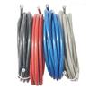 1M AN3 Motorcycle Braided Stainless Steel Nylon Brake Line Hose Fluid Hydraulic Hose Ptfe Brake Line Gas Oil Fuel Tube Pipe