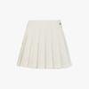 FAIRLIAR GOLF Symbol Decorated Pleated Skirt (Ivory)
