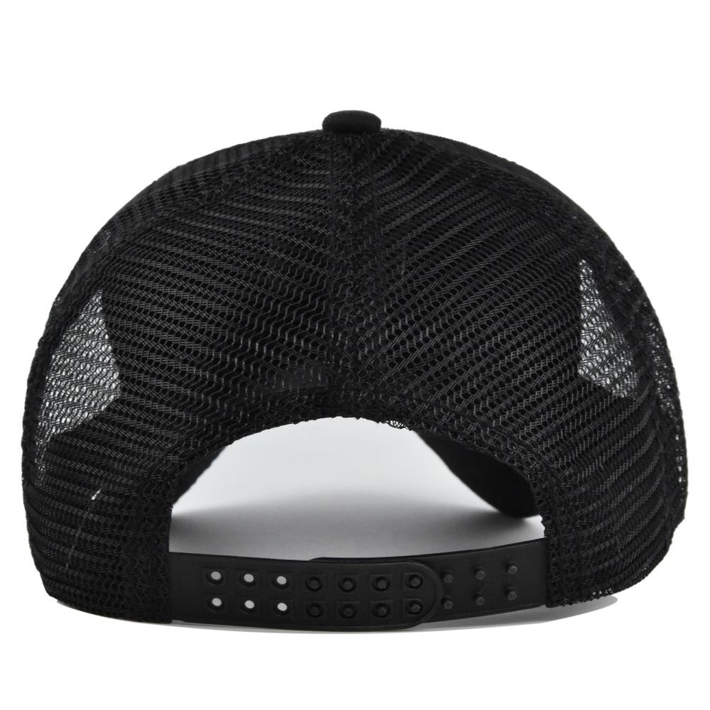Summer Fashion Mesh Baseball Cap For Men High Quality Adjustable Breathable Cotton Streetwear Outdoor Sports Sun Visor Hat