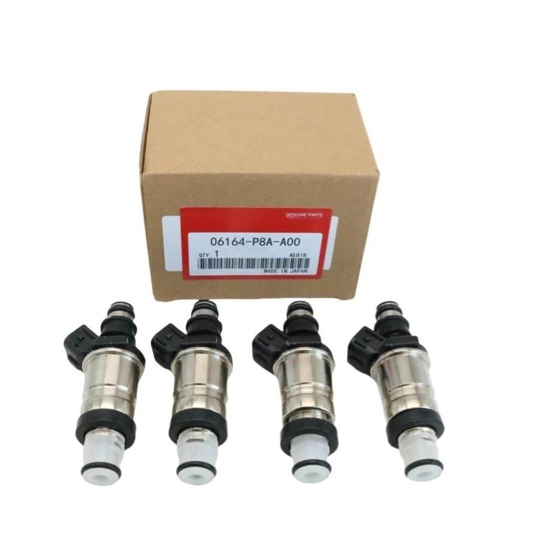 High Quality New For 4Pcs 06164-P8A-A00 Fuel Injectors 06164-P8A-A00 For 1998-2002 Honda Accord EX LX 2.3L